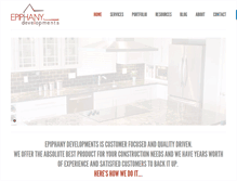 Tablet Screenshot of epiphanydenver.com